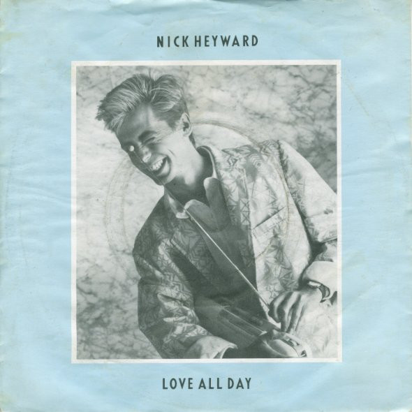 Nick Heyward - Love All Day - Used Vinyl Record 7" image 1