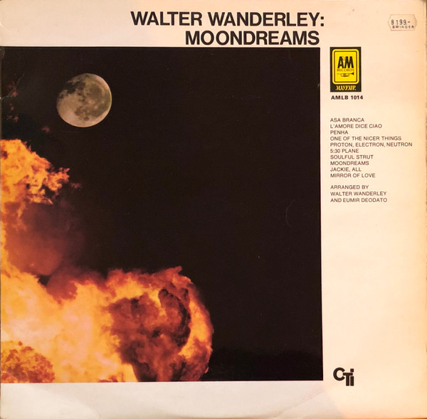 Walter Wanderley - Moondreams - Used Vinyl Record image 1