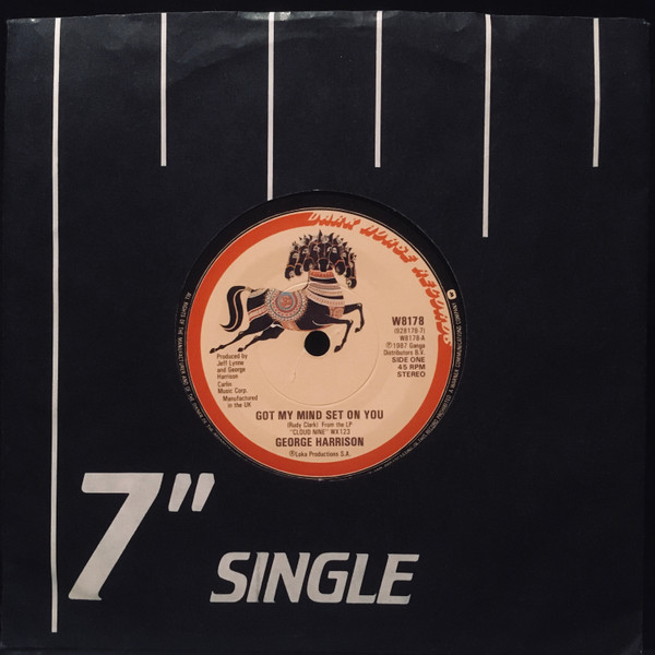George Harrison - Got My Mind Set On You - Used Vinyl Record 7" image 1