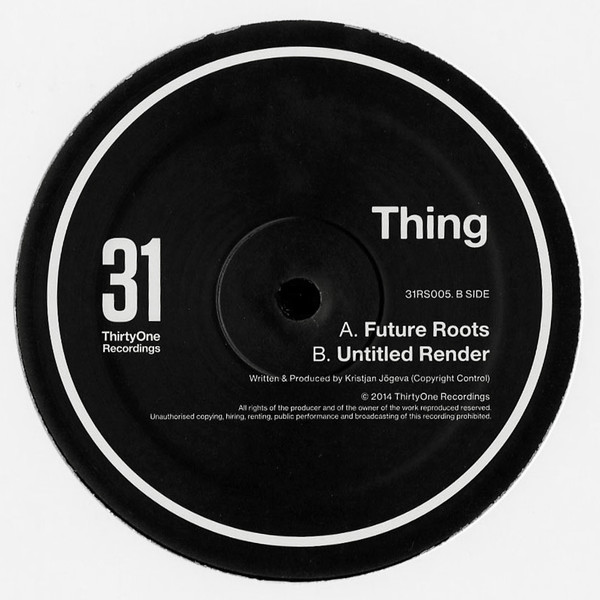 Thing - Future Roots - Vinyl Record 12" image 1