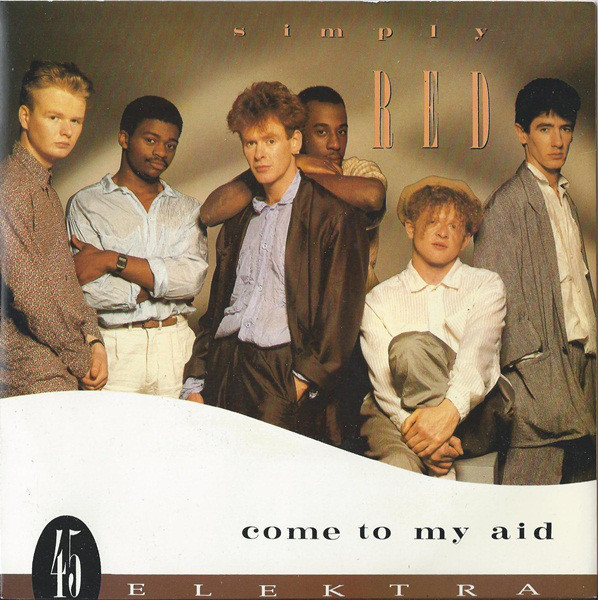 Simply Red - Come To My Aid - Used Vinyl Record 7" image 1