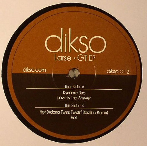 Larse - GT EP - Used Vinyl Record 12" image 1