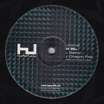 Ill Blu - Bellion / Dragon Pop - Vinyl Record 12" image 1