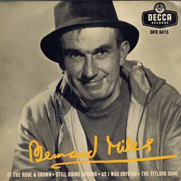 Bernard Miles - Used Vinyl Record 7" image 1