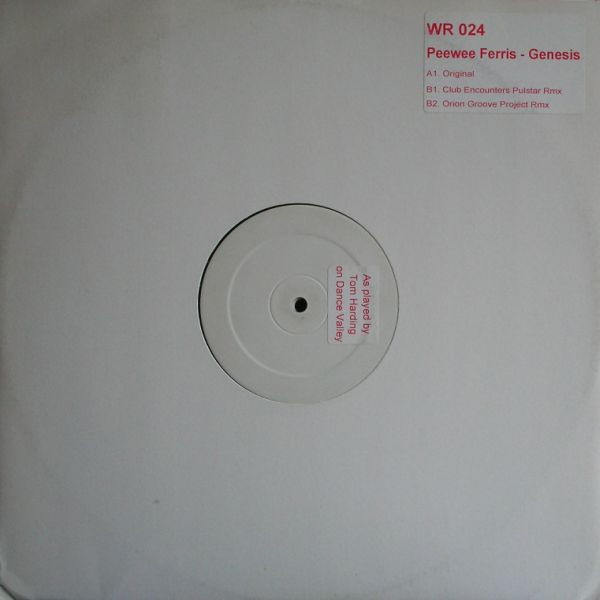 Peewee Ferris - Genesis - Used Vinyl Record 12" image 1