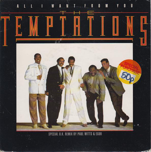 Temptations - All I Want From You (Special U.K. Remix) - Used Vinyl R image 1