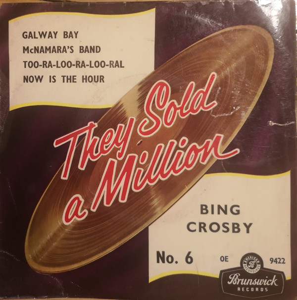 Bing Crosby - y Sold A Million - Used Vinyl Record 7" image 1
