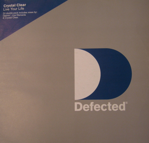 Crystal Clear - Live Your Life - Vinyl Record 12" image 1