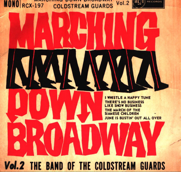 Coldstream Guards - Marching Down Broadway Vol.2 - Used Vinyl Record image 1