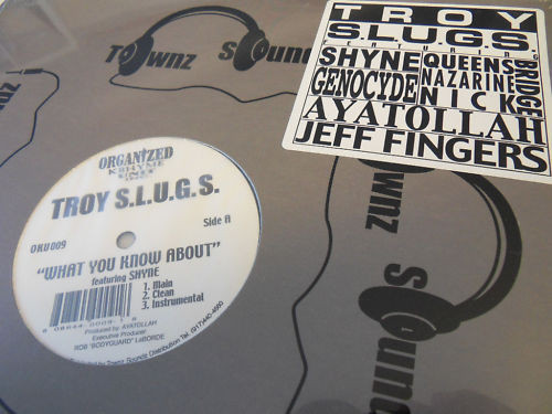 Troy S.L.U.G.S. - What You Know About - Vinyl Record 12" image 1
