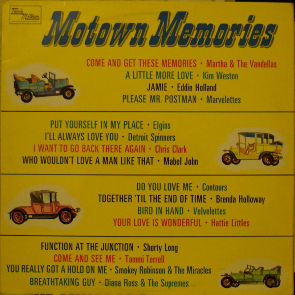 Various - Motown Memories - Used Vinyl Record image 1