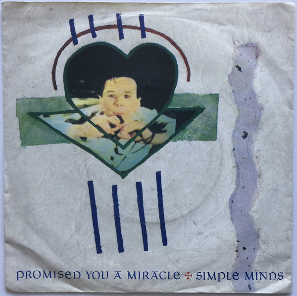 Simple Minds - Promised You A Miracle - Used Vinyl Record 7" image 1