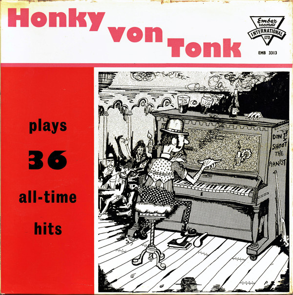 Honky von Tonk - Plays 36 All-Time Hits - Used Vinyl Record image 1