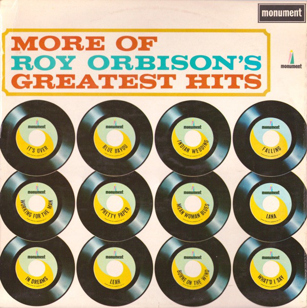 Roy Orbison - More Of 's Greatest Hits - Used Vinyl Record image 1