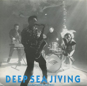 Deep Sea Jivers - Deep Sea Jiving / Raptures - Used Vinyl Record 7" image 1