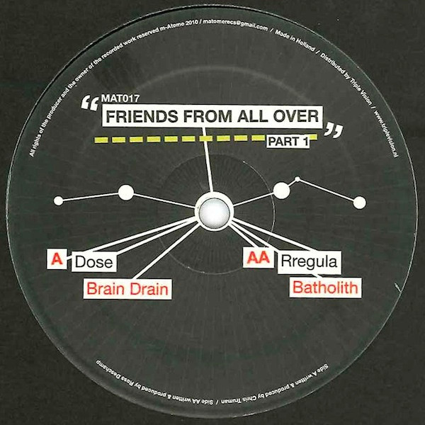 Dose - Friends From All Over Part 1 - Vinyl Record 12" image 1