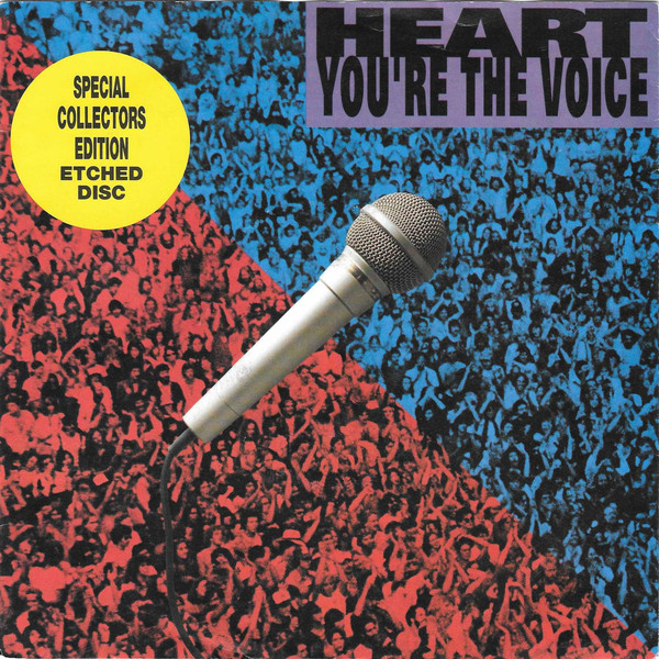 Heart - You're The Voice - Used Vinyl Record 7" image 1