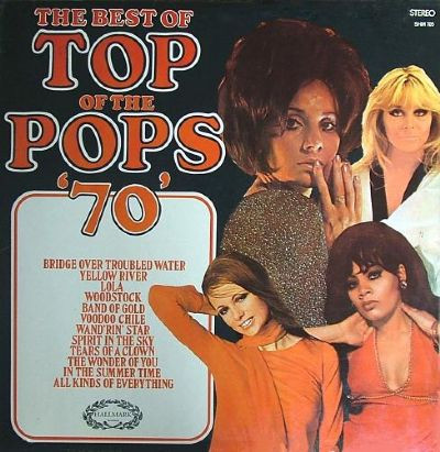 Top Of The Poppers - Best Of Top Of The Pops '70' - Used Vinyl Record image 1