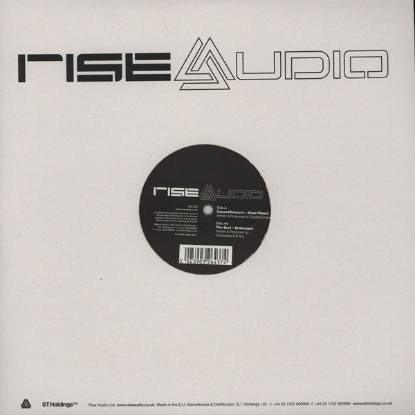 Cause 4 Concern - Dead Planet  / Entheogen - Vinyl Record 12" image 1