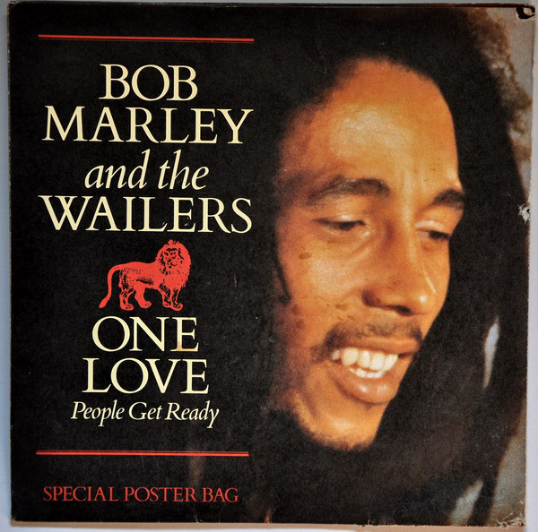Bob Marley & The Wai - One Love / People Get Ready - Used Vinyl Record 7 image 1