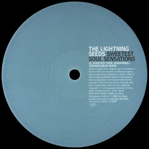 Lightning Seeds - Sweetest Soul Sensations - Used Vinyl Record 1 image 1