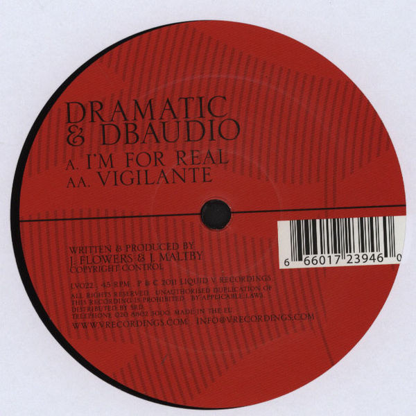 dRamatic & dbAudio - I'm For Real / Vigilante - Vinyl Record 12" image 1