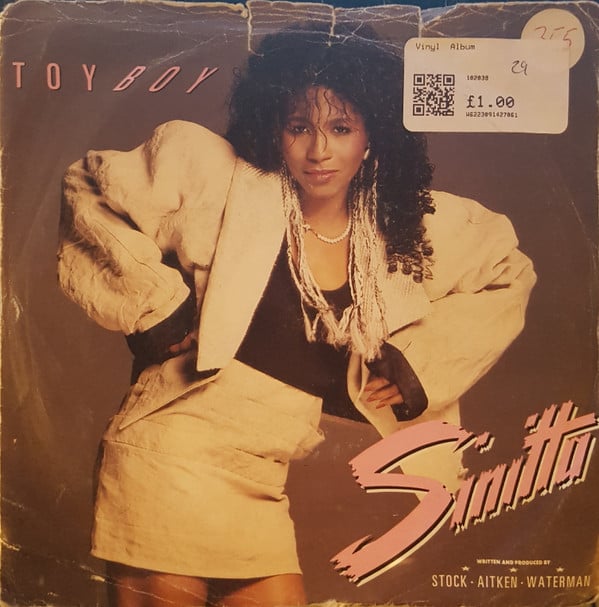 Sinitta - Toy Boy - Used Vinyl Record 7" image 1
