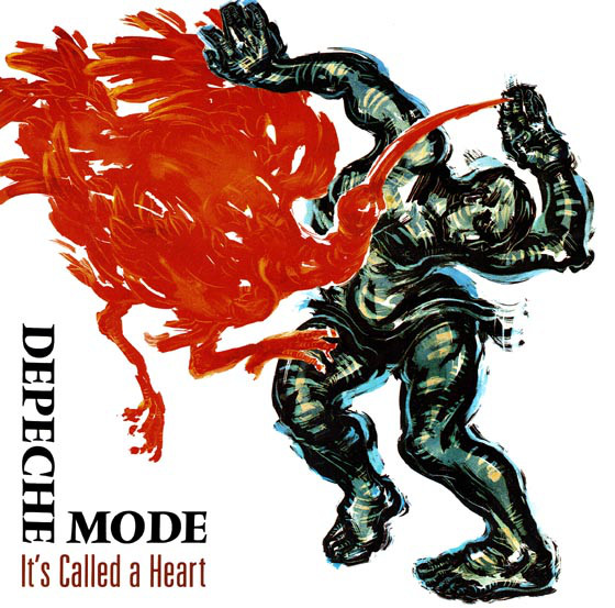 Depeche Mode - It's Called A Heart - Used Vinyl Record 7" image 1