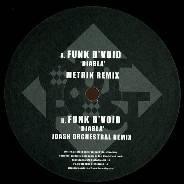 Funk D'Void - Diabla 2011 - Vinyl Record 12" image 1