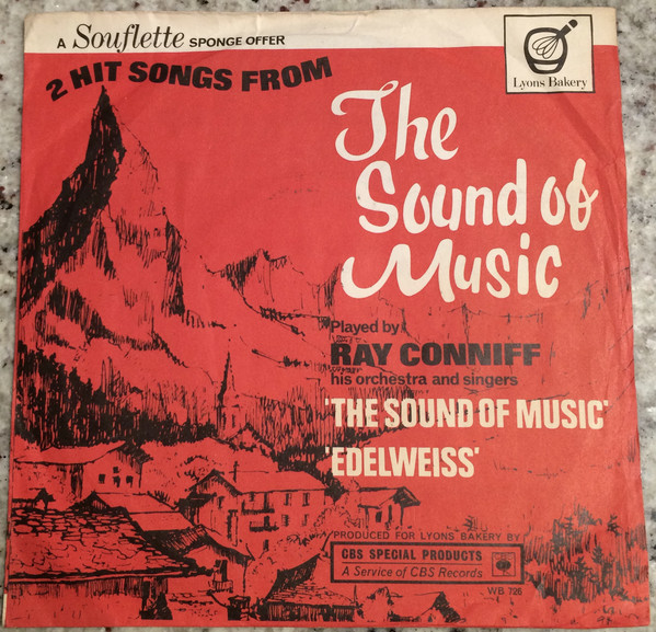 Ray Conniff & His Or - Sound Of Music - Used Vinyl Record 7" image 1