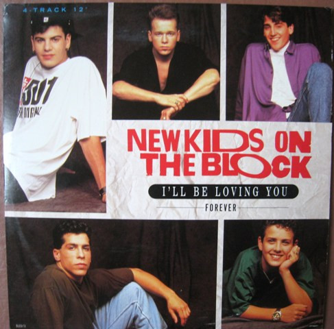 New Kids On The Bloc - I'll Be Loving You (Forever) - Used Vinyl Record image 1