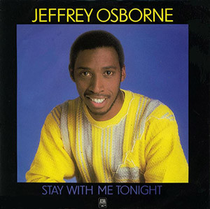 Jeffrey Osborne - Stay With Me Tonight - Used Vinyl Record 7" image 1