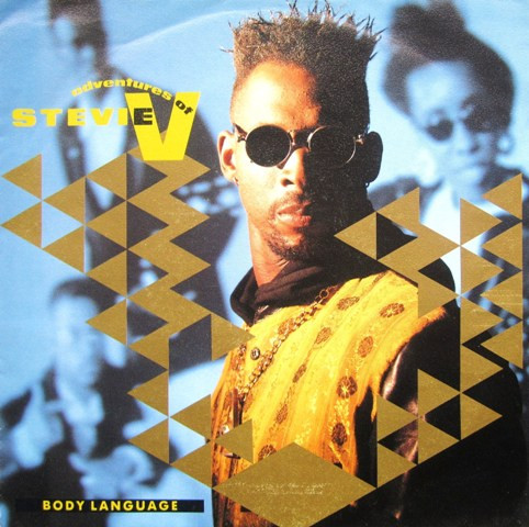 Adventures Of Stevie - Body Language - Used Vinyl Record 7" image 1