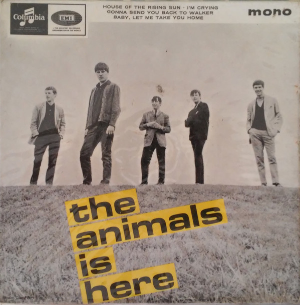Animals - Is Here - Used Vinyl Record 7" image 1