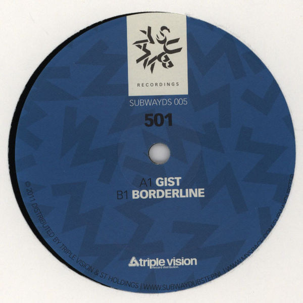 501 - Gist - Vinyl Record 12" image 1