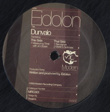 Eidolon - Dunvalo - Used Vinyl Record 12" image 1