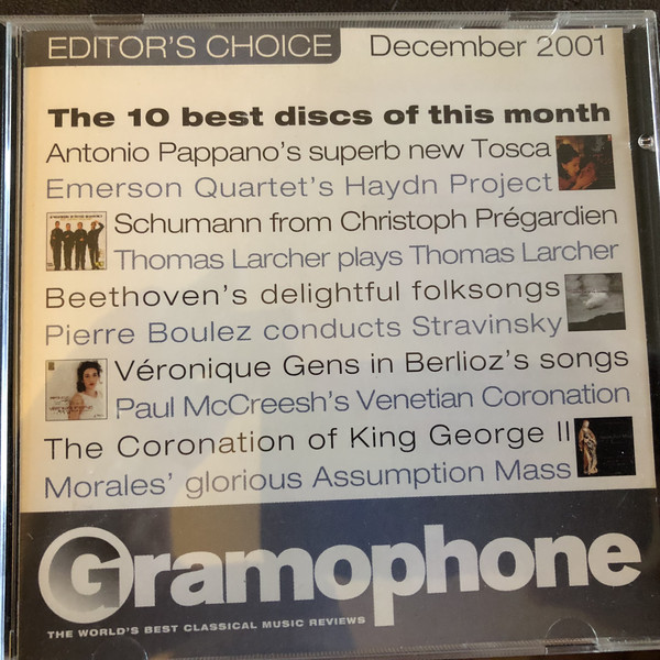 Various - Gramophone Editor's Choice - December 2001 - CD image 1