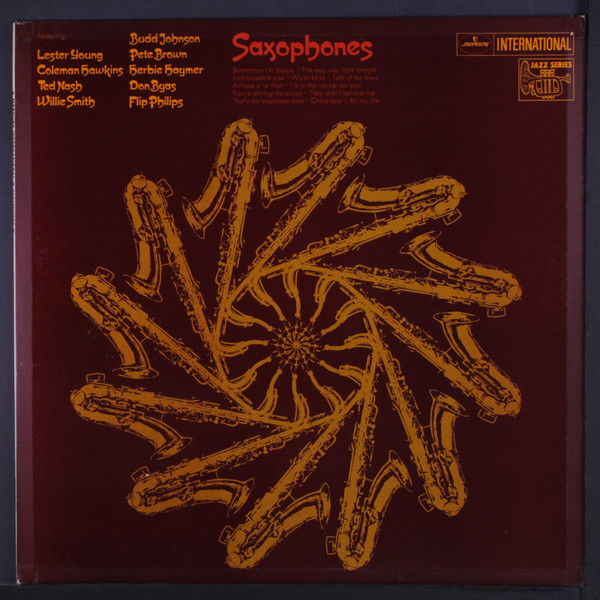 Various - Saxophones - Used Vinyl Record image 1