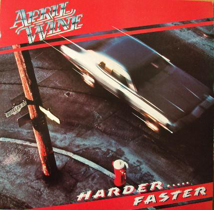 April Wine - Harder.....Faster - Used Vinyl Record image 1