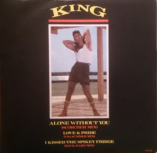 King - Alone Without You (Scorcher Mix) - Used Vinyl Record 12" image 1
