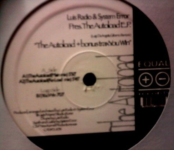 Luis Radio - Autoload E.P. - Vinyl Record 12" image 1