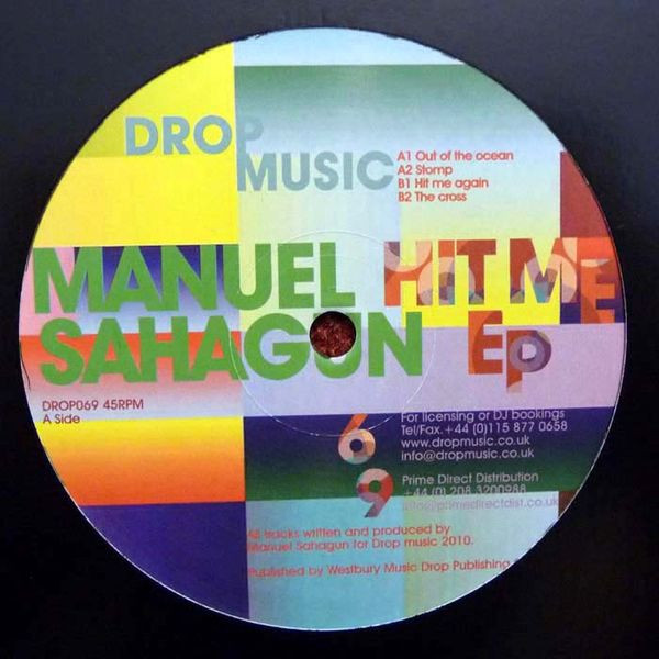 Manuel Sahagun - Hit Me EP - Vinyl Record 12" image 1