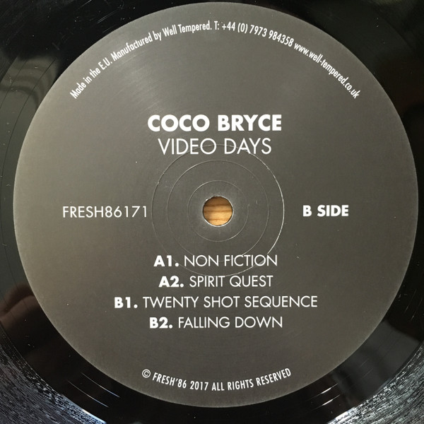 Coco Bryce - Video Days - Vinyl Record 12" image 1