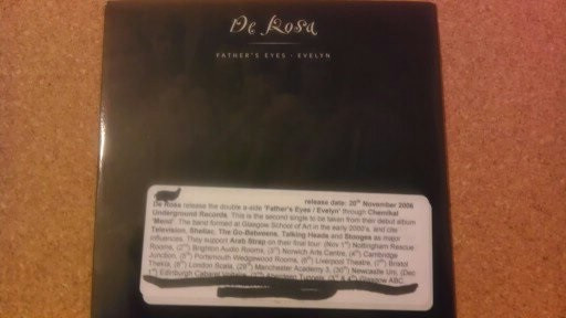 De Rosa - Father's Eyes / Evelyn - Used CD image 1