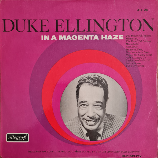 Duke Ellington - In A Magenta Haze - Used Vinyl Record image 1