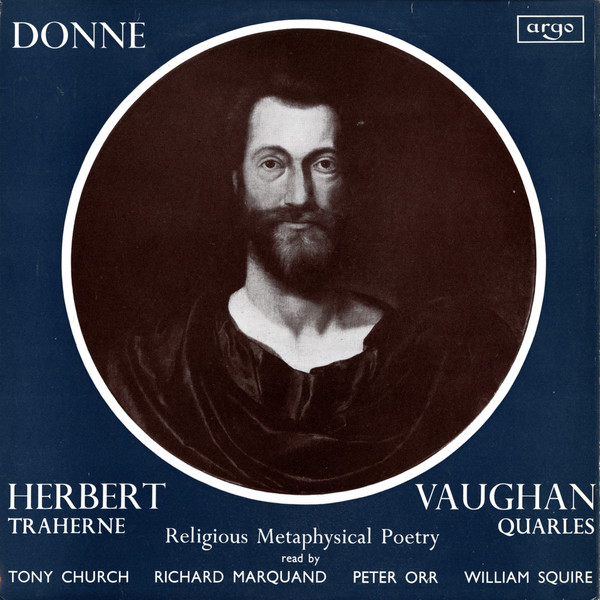 John Donne - Metaphysical Poets, Record I: Religious - Used Vinyl Rec image 1