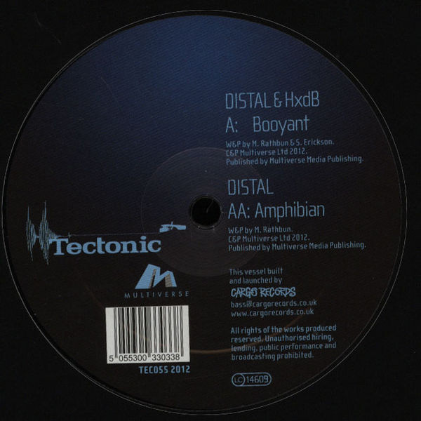 Distal - Booyant / Amphibian - Vinyl Record 12" image 1