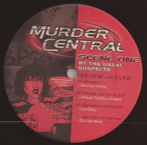Various - Murder Central - Used Vinyl Record 12" image 1
