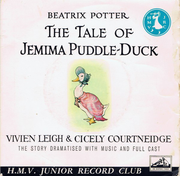 Beatrix Potter - Tale Of Jemima Puddle-Duck - Used Vinyl Record 7" image 1