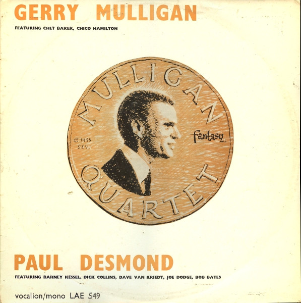 Gerry Mulligan Quart - - Paul Desmond Quintet - Used Vinyl Record image 1